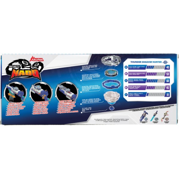 Фото - Дзиґа Infinity Nado VII Standard series Thunder Shadow Hunter (EU664111)